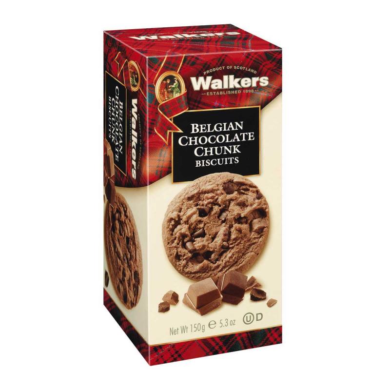 Chocolate Chunk Biscuits 150g / Walkers Kekse